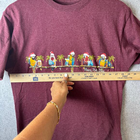 BOCA Island Wear T-Shirt Drinking Birds Happy Polly Days Funny Graphic Women’s M - Picture 6 of 8